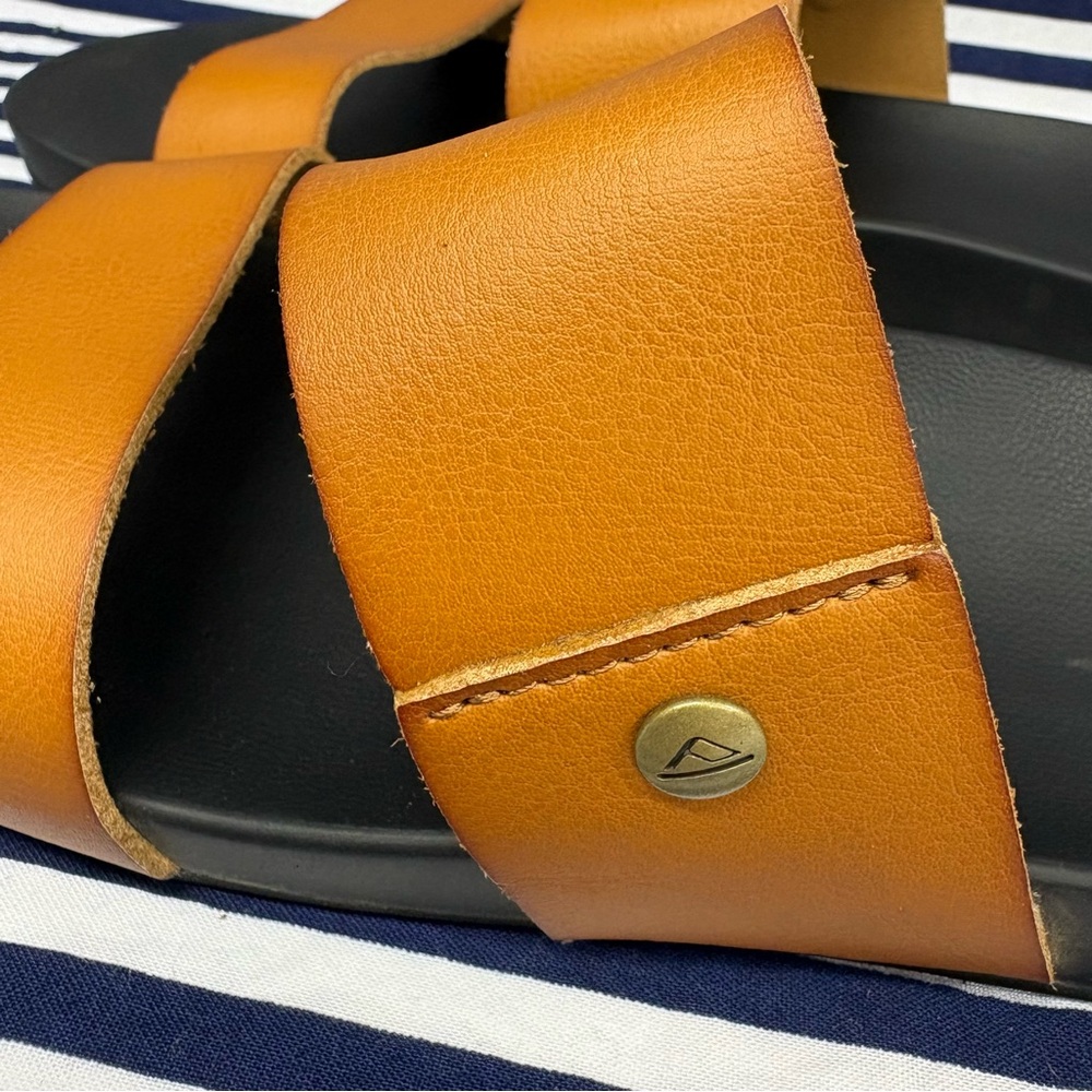 Women's Reef Brown & Black Cushion Vista Sandals Size 8 - Picture 4 of 9